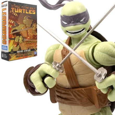 Teenage Mutant Ninja Turtles BST AXN IDW Action Figure and Comic Book Set - Select Figure(s)ToyShnipAction & Toy FiguresLeonardoShopify CollectiveToyShnip23