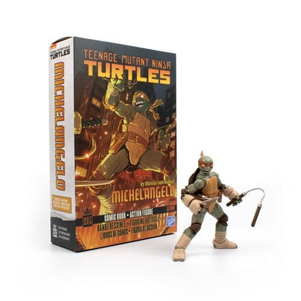 Teenage Mutant Ninja Turtles BST AXN IDW Action Figure and Comic Book Set - Select Figure(s)ToyShnipAction & Toy FiguresMichelangeloShopify CollectiveToyShnip1