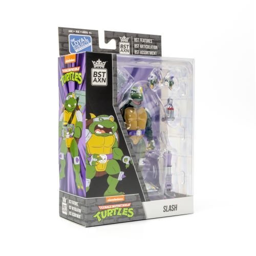 The Loyal Subjects BST AXN Teenage Mutant Ninja Turtles 5 - Inch Action Figure - Select Figure(s) - Flip Side CollectiblesAction & Toy FiguresToyShnipSlash