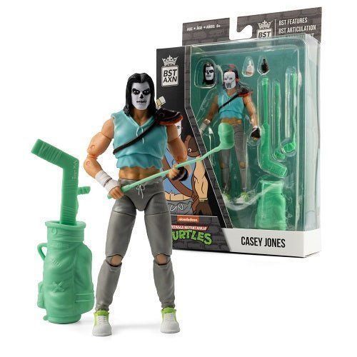 The Loyal Subjects BST AXN Teenage Mutant Ninja Turtles 5 - Inch Action Figure - Select Figure(s) - Flip Side CollectiblesAction & Toy FiguresToyShnipCasey Jones Skull Face