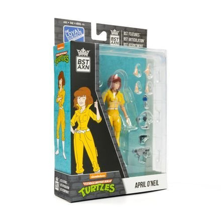 The Loyal Subjects BST AXN Teenage Mutant Ninja Turtles 5 - Inch Action Figure - Select Figure(s) - Flip Side CollectiblesAction & Toy FiguresToyShnipApril O'Neil