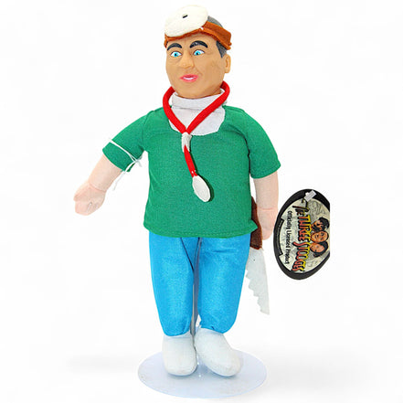 The Three Stooges Curly Doctor Plush Doll Collectible – comedyThe Three StoogesDollclassic tvcollectiblecomedy1