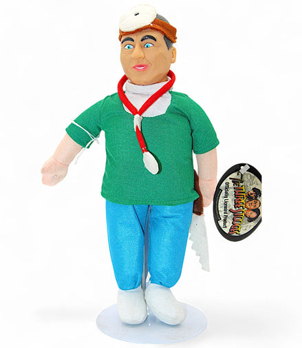 The Three Stooges Curly Doctor Plush Doll Collectible – comedyThe Three StoogesDollclassic tvcollectiblecomedy1