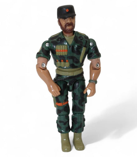 The Corps Large Sarge V3 action figure in camouflage suit, front view