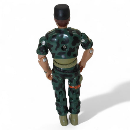The Corps Large Sarge V3 action figure in camouflage suit, front view