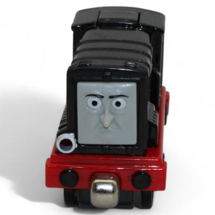 Front view of Thomas & Friends Diesel engine toy, black and red