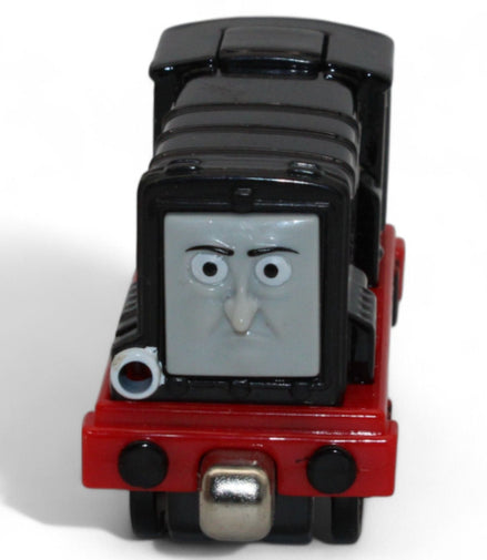 Front view of Thomas & Friends Diesel engine toy, black and red