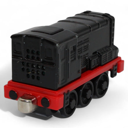 Thomas & Friends Diesel engine toy, black and red, left side view