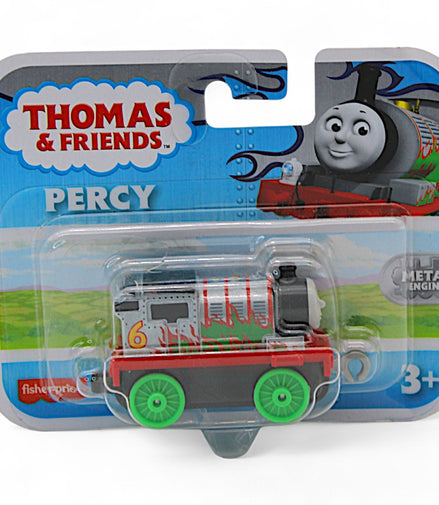 Thomas & Friends Percy metal engine toy in packaging