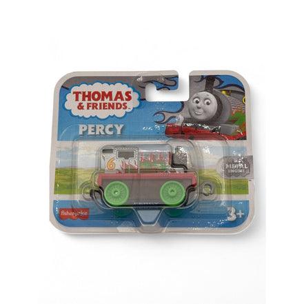 Thomas & Friends Diesel and Percy metal engines in packaging