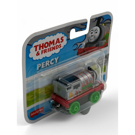 Thomas & Friends Diesel and Percy metal engines in packaging