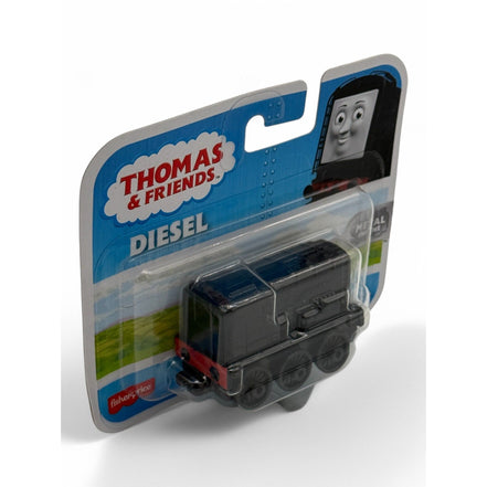 Thomas & Friends Diesel and Percy metal engines in packaging