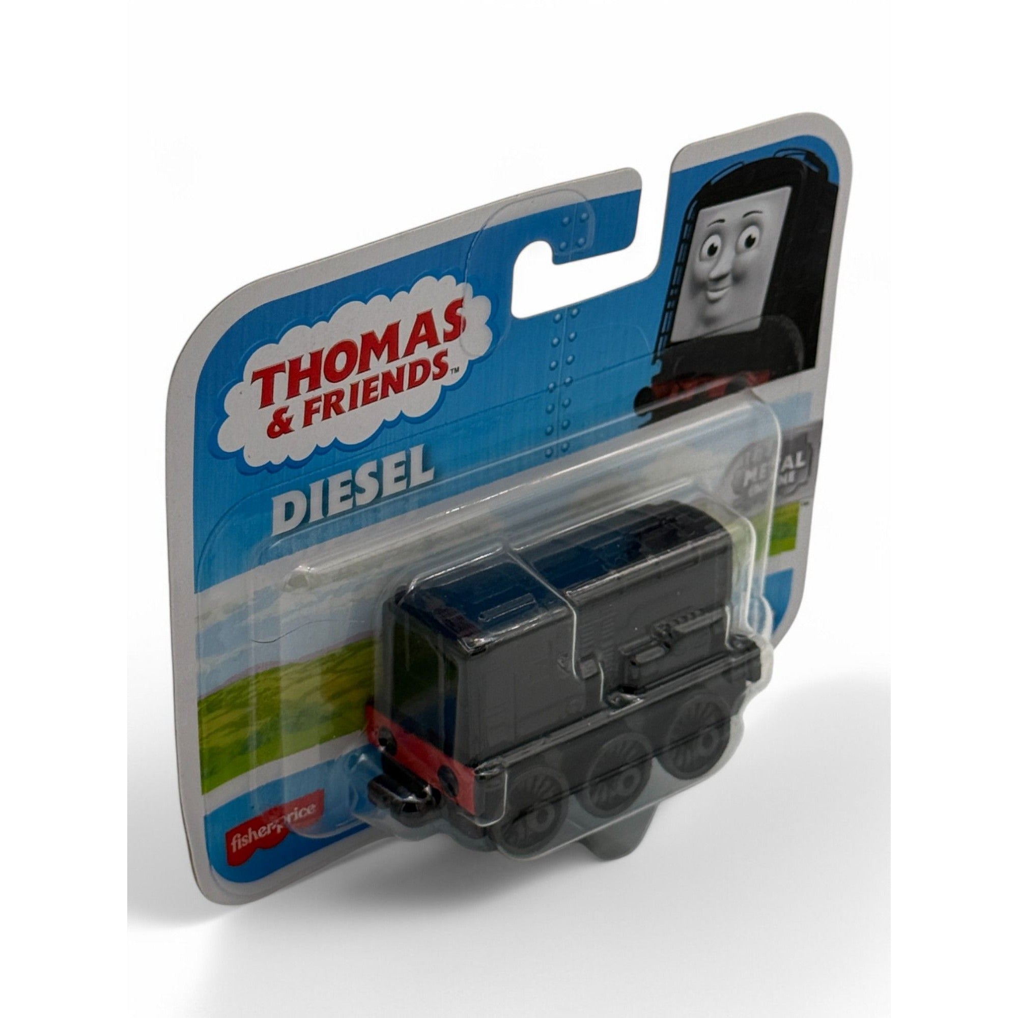 Thomas & Friends Diesel and Percy metal engines in packaging