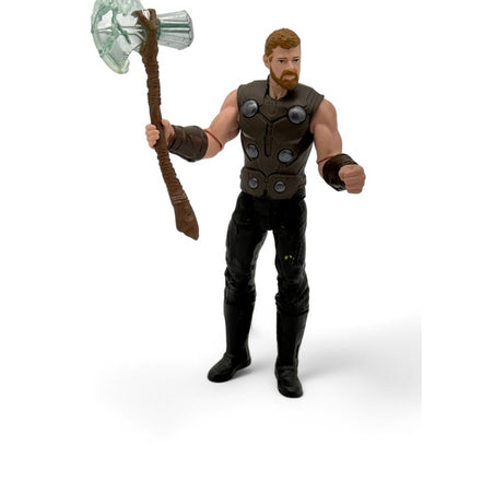 Thor action figure holding Stormbreaker from Avengers Infinity War
