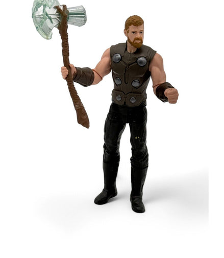 Thor action figure holding Stormbreaker from Avengers Infinity War