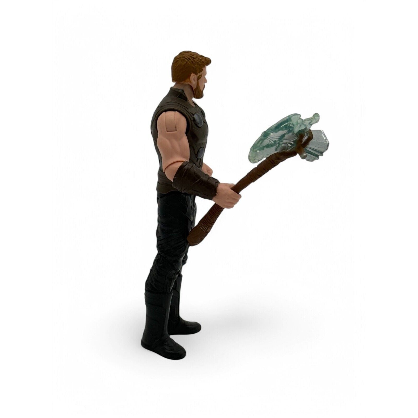 Close-up of Thor's Stormbreaker weapon