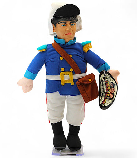 Three Stooges Moe Plush Doll in Soldier Uniform – moe howardThe Three StoogesDollclassic comedycollectiblecomedy memorabilia1