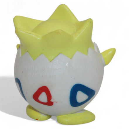 Togepi TOMY 1999 vintage Pokemon collectible figure angled view
