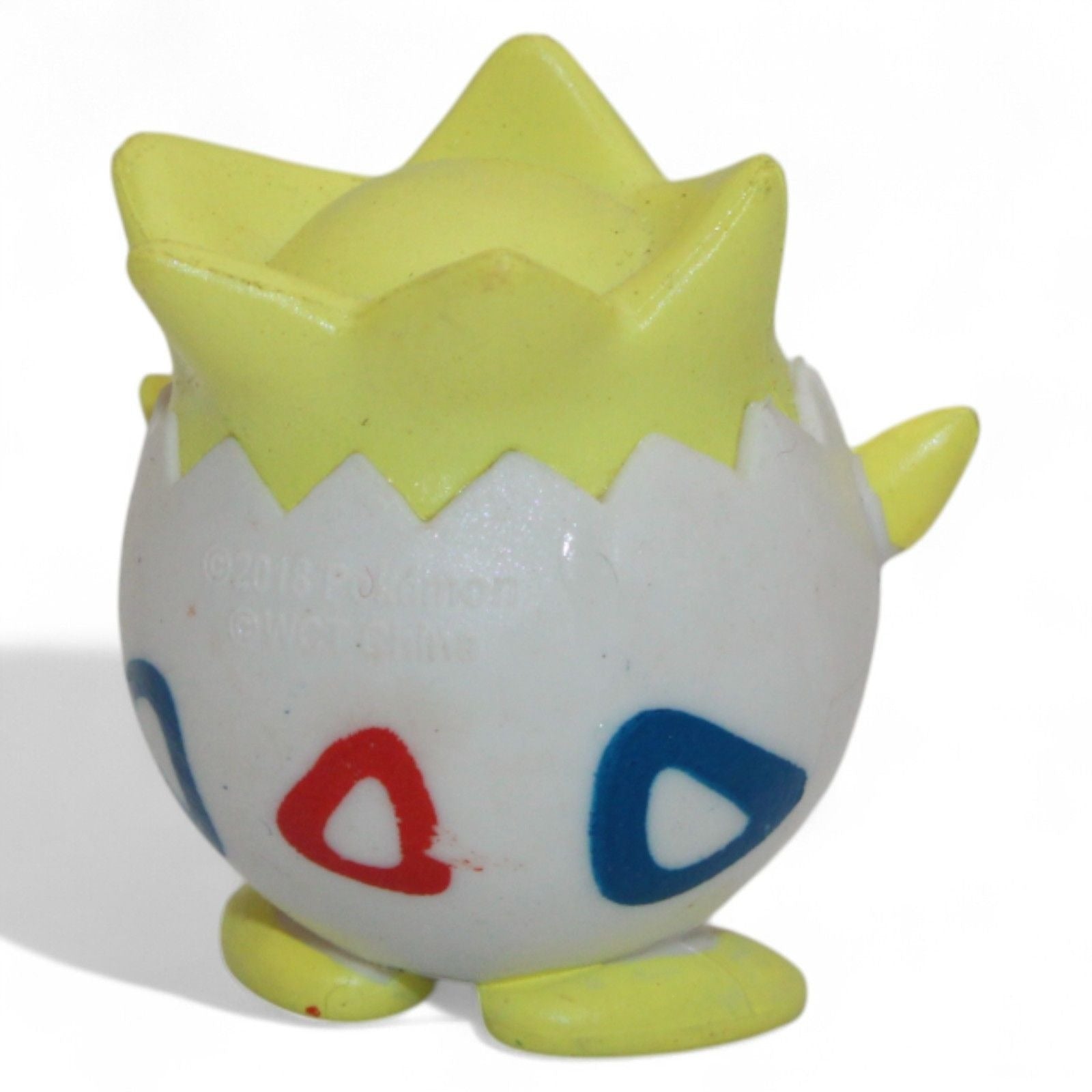 Togepi TOMY 1999 vintage Pokemon collectible figure angled view