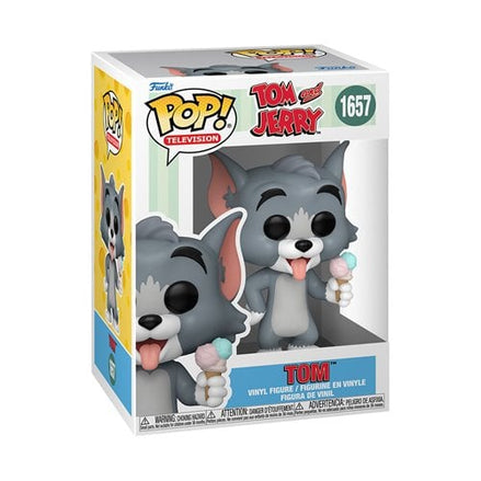 Tom Funko Pop figure holding ice cream