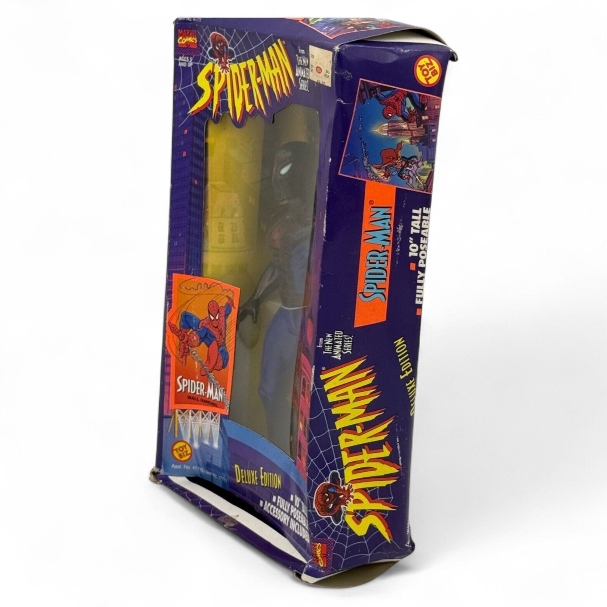 Toy Biz Spider - Man 10 Inch Poseable Figure Deluxe Edition 1994 - Flip Side CollectiblesMarvel Action FiguresToy Biz