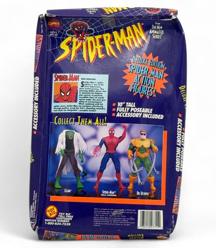 Toy Biz Spider - Man 10 Inch Poseable Figure Deluxe Edition 1994 - Flip Side CollectiblesMarvel Action FiguresToy Biz