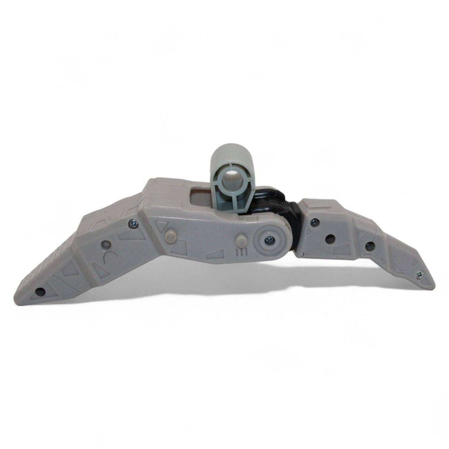 Gray replacement foot part for Transformers Armada Unicron, side view