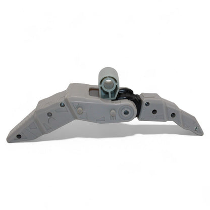 Gray replacement foot part for Transformers Armada Unicron, side view