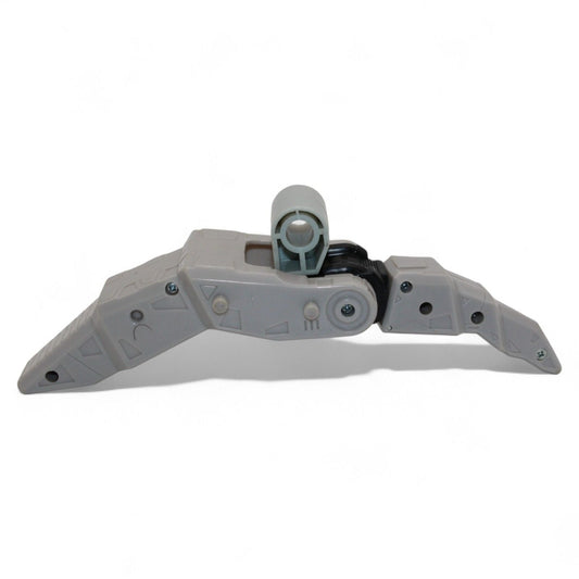 Gray replacement foot part for Transformers Armada Unicron, side view