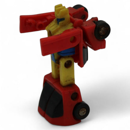 Side view of the Transformers G1 Micromasters Roadhandler robot