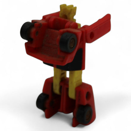 Back view of the Transformers G1 Micromasters Roadhandler robot