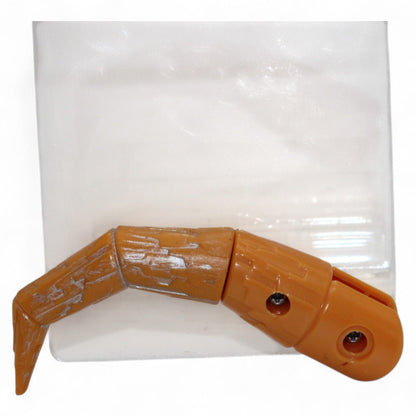 Detailed view of brown Unicron Armada horn replacement