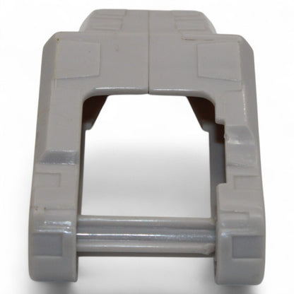 Bottom view of gray foot piece for Transformers Unicron Armada