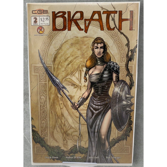Brath #2 April 2003 Crossgen Comics Chuck Dixon Andrea Di Vito John Dell Rob Schwager Fantasy Action Collectible