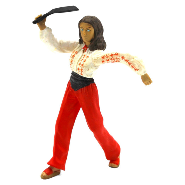 Indiana Jones Marion Ravenwood Collectible Figure Raiders Ark Frying Pan