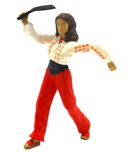 Indiana Jones Marion Ravenwood Collectible Figure Raiders Ark Frying Pan
