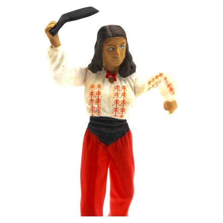 Indiana Jones Marion Ravenwood Collectible Figure Raiders Ark Frying Pan
