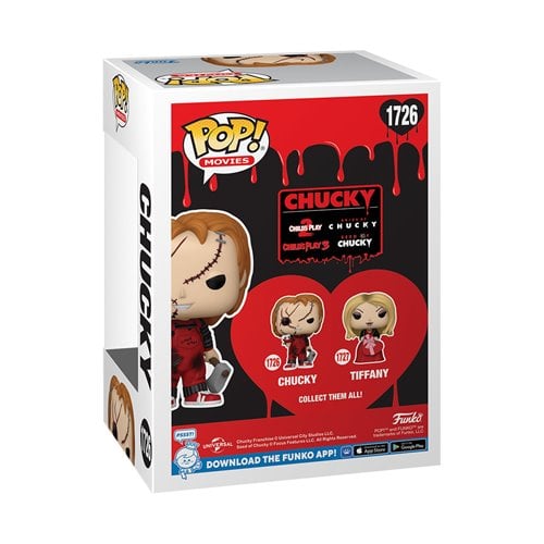 Box packaging of Chucky Funko Pop figure
