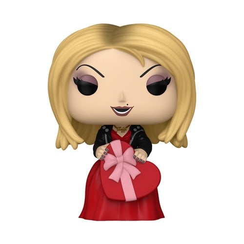 Back view of Chucky and Tiffany Funko Pop packaging