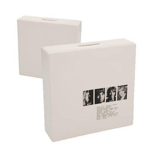 Vandor The Beatles Limited Edition White Album Ceramic Coin Bank - Flip Side CollectiblesBankToyShnip