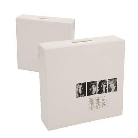 Vandor The Beatles Limited Edition White Album Ceramic Coin Bank - Flip Side CollectiblesBankToyShnip