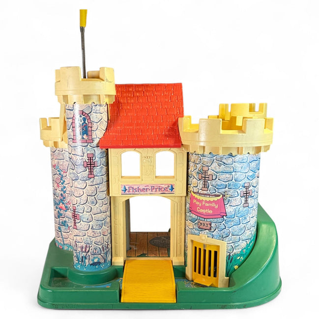 Vintage 1974 Fisher Price Play Family Castle 993 - Flip Side CollectiblesToyFisher Price