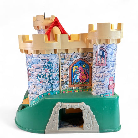 Vintage 1974 Fisher Price Play Family Castle 993 - Flip Side CollectiblesToyFisher Price