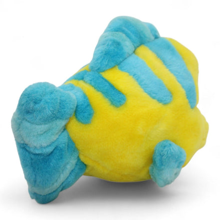 Vintage 1991 Disney Flounder Plush Toy by Tyco - Yellow & Blue - Flip Side CollectiblesPlushTyco