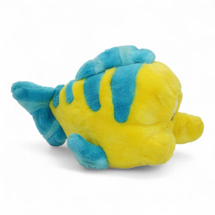 Vintage 1991 Disney Flounder Plush Toy by Tyco - Yellow & Blue - Flip Side CollectiblesPlushTyco