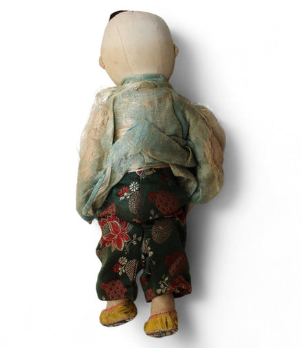 Vintage Asian Cloth Doll with Embroidered Silk Outfit – vintage dollUnknownDollantique dollAsian cloth dollcollector's item2