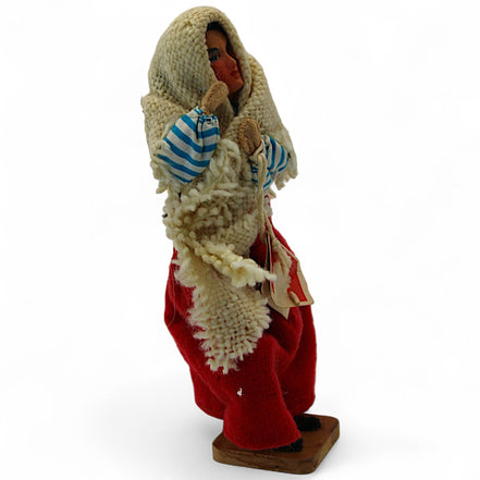 Vintage Jay of Dublin Irish Doll – Handmade Connemara Woman – vintage dollJay Of DublinDollcloth dollconnemara womancultural doll2