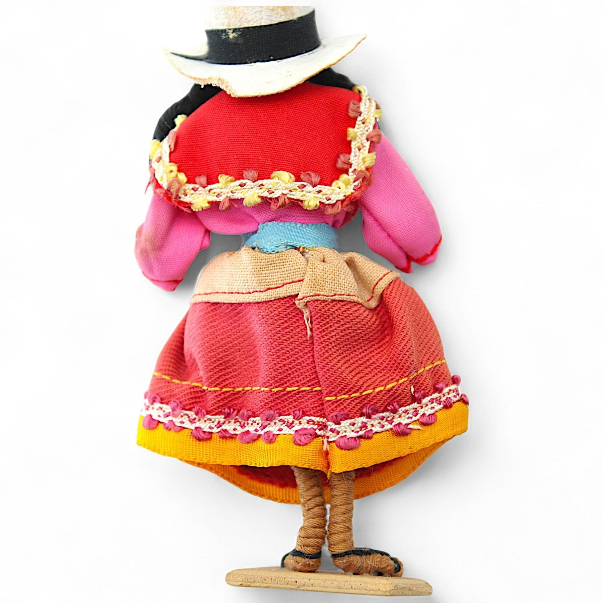 Vintage Peruvian Folk Doll with Andean Costume & Braids – vintage dollFlip Side CollectiblesDollandean costumeandean heritagebraided hair8