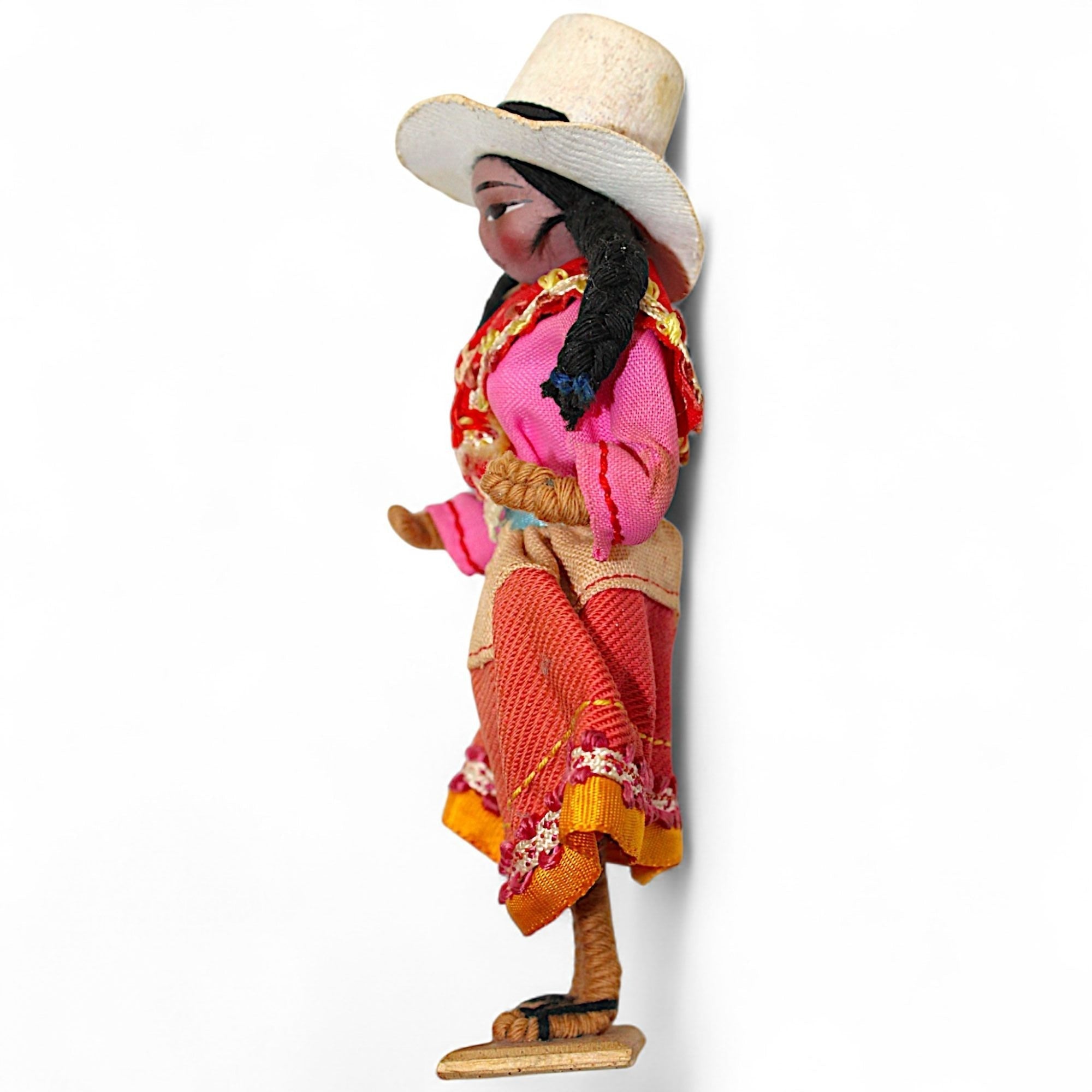 Vintage Peruvian Folk Doll with Andean Costume & Braids – vintage dollFlip Side CollectiblesDollandean costumeandean heritagebraided hair3
