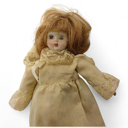 Vintage Porcelain Doll with Cream Lace Victorian Gown – vintage dollFlip Side CollectiblesDollantique dollceramic dollcollectible doll4